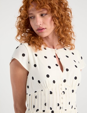 Vestido crop casual Petal + Pup para mujer