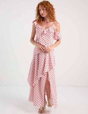 Vestido largo formal Petal + Pup para mujer
