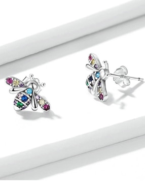 Aretes cortos de abeja Tuluxe