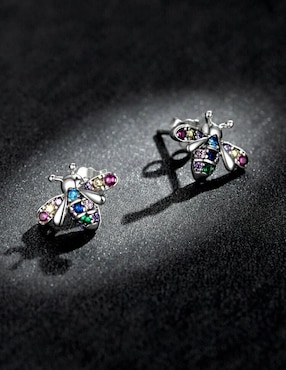 Aretes cortos de abeja Tuluxe