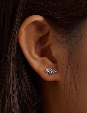 Aretes cortos de abeja Tuluxe