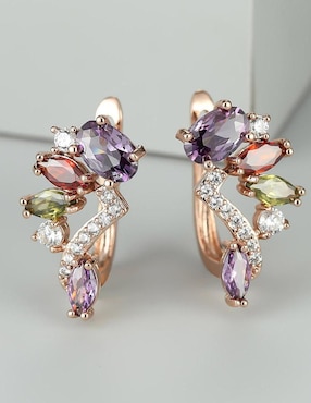 Aretes de media luna Tuluxe