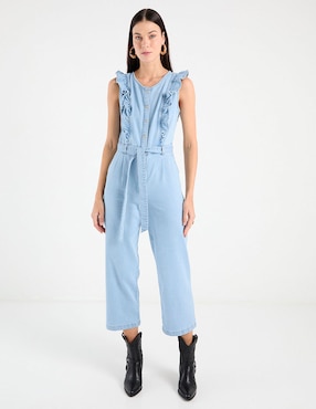 Jumpsuit Petite Studio de algodón para mujer