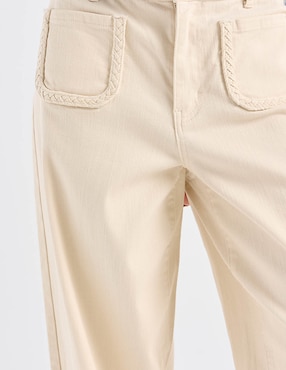 Jeans flare a la cintura Petite Studio para mujer