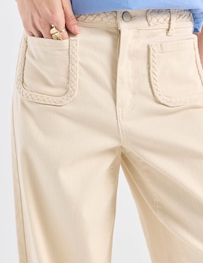 Jeans flare a la cintura Petite Studio para mujer