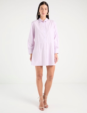 Vestido corto casual Petite Studio para mujer