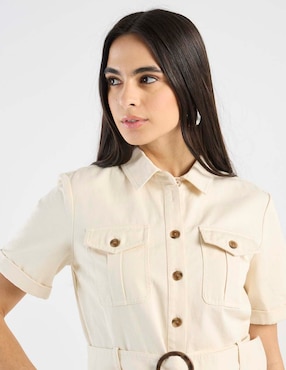 Vestido midi casual Petite Studio para mujer