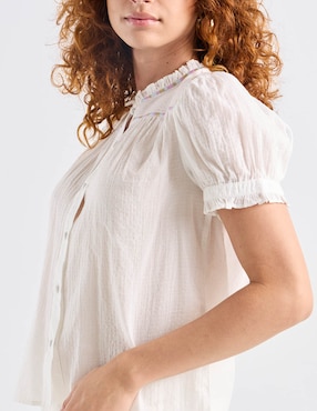 Blusa Petite Studio manga corta para mujer