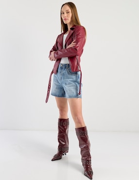 Short de mezclilla para mujer