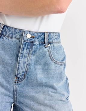 Short de mezclilla para mujer