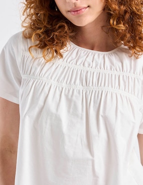 Blusa Petite Studio manga corta para mujer