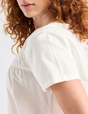 Blusa Petite Studio manga corta para mujer