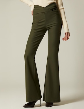 Pantalón plisado Studio F amplio para mujer