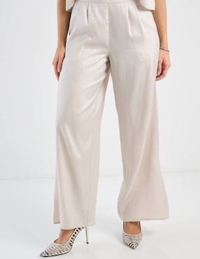 Pantalón Petite Studio wide leg para mujer