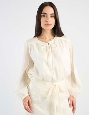 Blusa Petite Studio manga larga para mujer