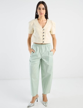 Blusa Petite Studio manga corta para mujer
