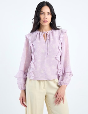 Blusa Petite Studio manga larga para mujer