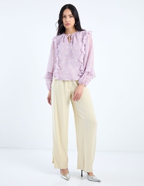 Blusa Petite Studio manga larga para mujer