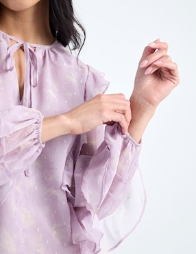 Blusa Petite Studio manga larga para mujer