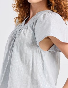 Blusa Petite Studio manga corta para mujer