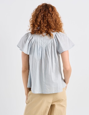 Blusa Petite Studio manga corta para mujer