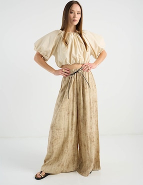 Pantalón relaxed Map amplio para mujer