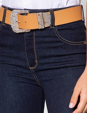 Jeans capri ultra slim Studio F para mujer
