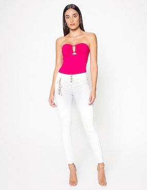 Jeans ultra slim Studio F Alberta para mujer