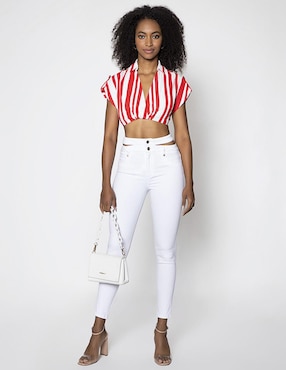 Jeans ultra slim Studio F para mujer