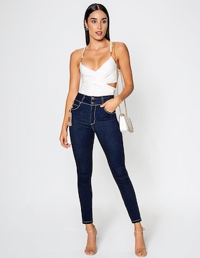 Jeans ultra slim Studio F New Caribe Undavalli Gipsy para mujer