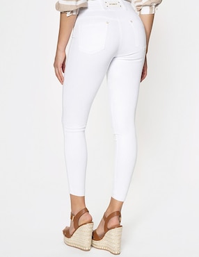 Jeans capri ultra slim Studio F Alberta para mujer