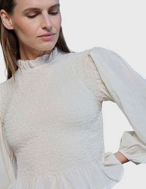 Blusa Renatta&Go manga larga para mujer