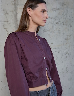 Blusa Renatta&Go manga larga para mujer