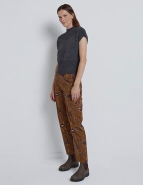 Pantalón Renatta&Go slim para mujer