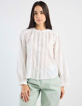 Blusa Petite Studio manga larga para mujer