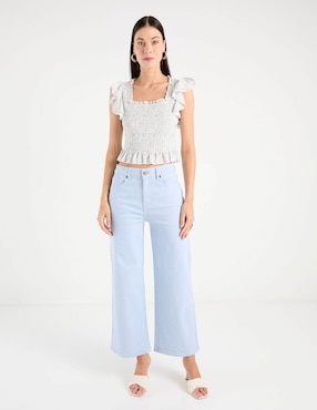 Blusa Petite Studio manga corta para mujer