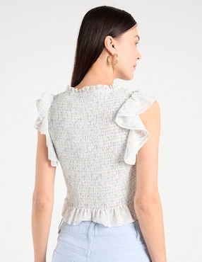 Blusa Petite Studio manga corta para mujer