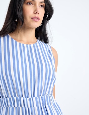 Jumpsuit Petite Studio estampado a rayas para mujer