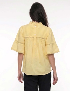 Blusa Petite Studio manga corta para mujer
