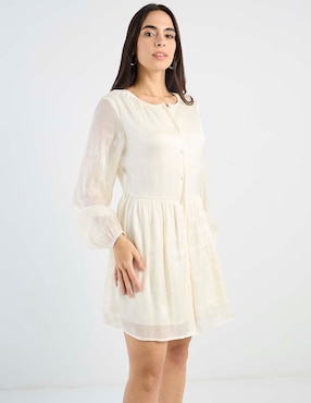 Vestido corto casual Petite Studio para mujer
