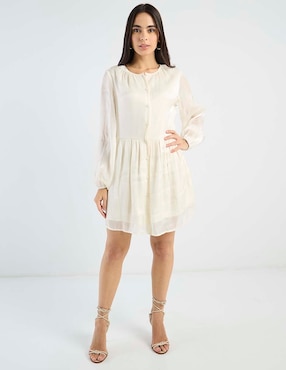 Vestido corto casual Petite Studio para mujer