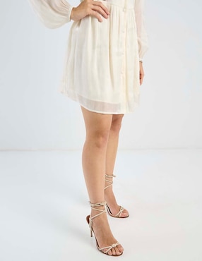 Vestido corto casual Petite Studio para mujer