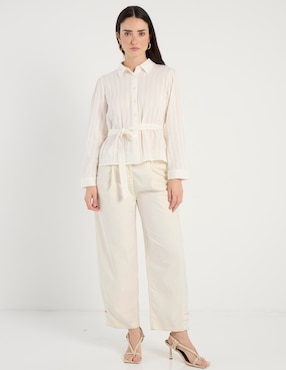 Blusa Petite Studio manga larga para mujer