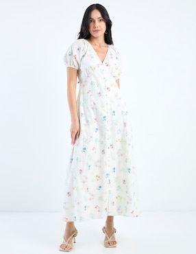 Vestido largo casual Petite Studio para mujer