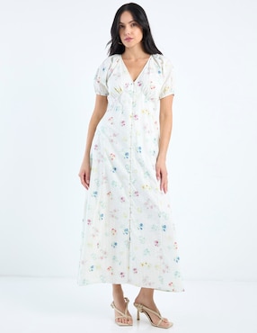 Vestido largo casual Petite Studio para mujer