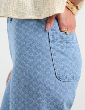 Jeans relaxed wide leg Petite Studio para mujer
