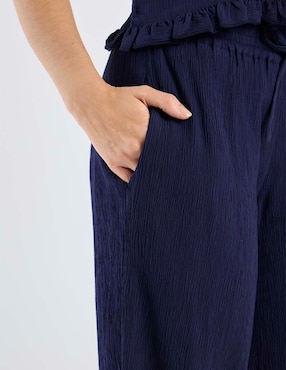 Pantalón relaxed Petite Studio amplio para mujer