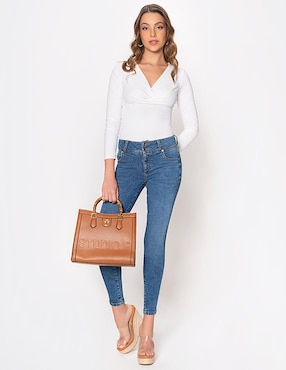 Jeans ultra slim Studio F Akora para mujer