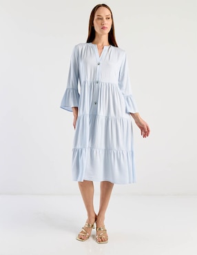 Vestido 3/4 casual Petite Studio para mujer