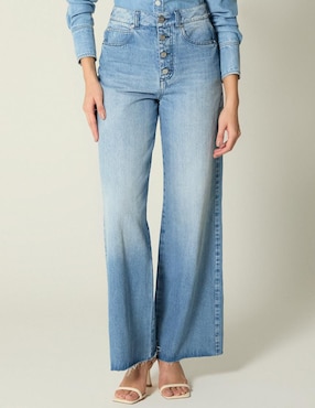 Jeans relaxed palazzo Studio F Lima para mujer